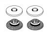 Sistem Fixare Covorase Auto Mazda Bej/Crem - Cleme/Capse Prindere Presuri Dedicate - 2 Bucati