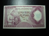 INDONEZIA 5000 RUPII 1958 UNC