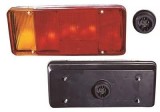 Lampa spate, stop Citroen Jumper, Jumper; Fiat Ducato, Ducato; Peugeot Boxer, Boxer, spate, stanga, cu lampa ceata spate; P21W+R5W;