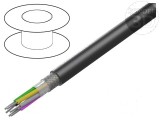 Cablu LiYCY UL 24x24AWG PVC negru 300V