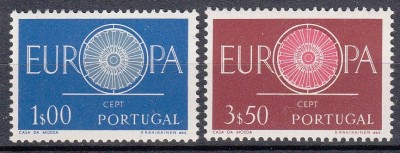 Portugal 1960 Europa CEPT MNH CA.001 foto