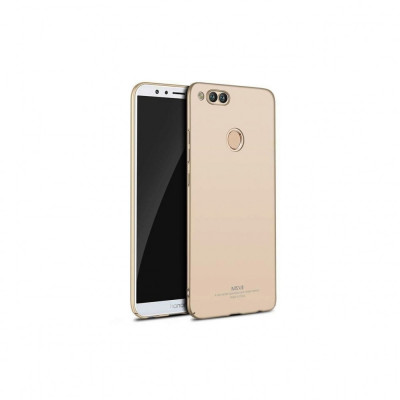 Husa MSVII Aurie+ Folie Protectie Sticla Pentru Huawei Honor 7X,Mate SE foto