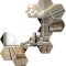 Set 12 Oglinzi Decorative Acrilice Cristal, Argint