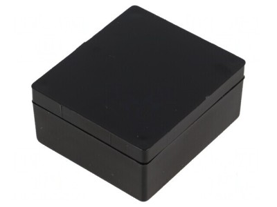 Carcasă universală 42mm X 48mm Y 22mm Z ABS neagră foto