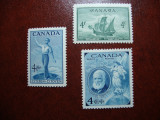 CANADA 3 SERII MNH-, Nestampilat