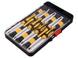 Set 7 Surubelnite Precizie Phillips si Plate, Kit Surubelnite de Mana, Mini Surubelnita Precizie