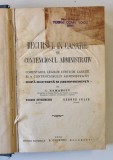 RECURSUL IN CASATIE SI CONTENCIOSUL ADMINISTRATIV de CONSTANTIN HAMANGIU , 1930 * LEGATURA VECHE