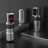 Aparat de Tatuat POSEIDON S-Luxe &ndash; Stroke Reglabil &amp; Wireless - Grey