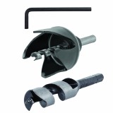 Set carota 54 mm cu burghiu pentru lemn 22 mm, Raider Power Tools