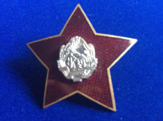 Insigna militara - Insigna Romania - Cuc / Cascheta / Emblema / Coifura - RPR foto