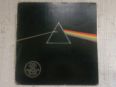 pink floyd the dark side of the moon disc vinyl lp muzica rock harvest india VG foto