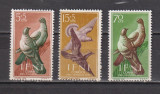 IFNI 1957 FAUNA PASARI MI.164-166 MNH, Nestampilat