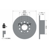 Set disc frana Skoda Octavia 3 (5e3 Nl3 Nr3) 11.12-03.21 , Spate, 253X10mm, plin, TEXTAR