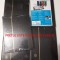 1 Clasor Leuchtturm Basic DIN A5, 16 coli (32 pagini negre), streifuri transparente cristal