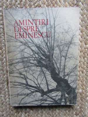 AMINTIRI DESPRE EMINESCU foto