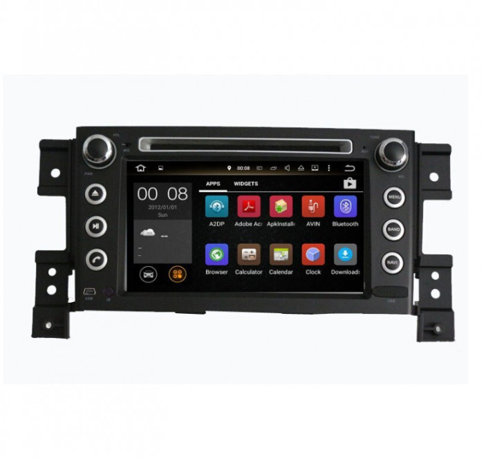 Navigatie Suzuki Grand Vitara 2005-2013 AUTONAV Android GPS Dedicata cu DVD-Player, 32GB Stocare, 2GB DDR3 RAM, Display 7&quot;, WiFi, 2 x USB, Bluetooth,