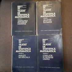 Tratat De Statistica Matematica - Ghe.Mihoc , V.Craiu -4 VOLUME