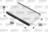 VALEO 698664 VALEO ESSENTIAL Filtru, aer habitaclu