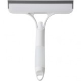 Racleta de curatare 3 in 1, flippy, multifunctional, pentru casa si masina, pulverizator de spray, racleta din silicon si burete, 21.5 x 25.7 cm, alb
