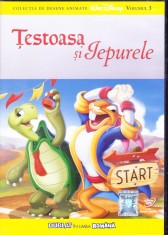 DVD animatie: Testoasa si iepurele (original, dublat romana - vezi descriere ) foto