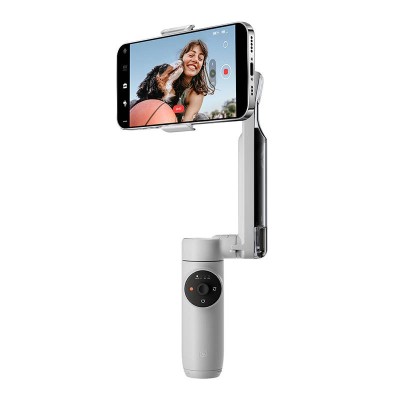 Insta360 Flow Stabilizer, lungime selfie stick incorporat 215mm, dimensiune trepied foto