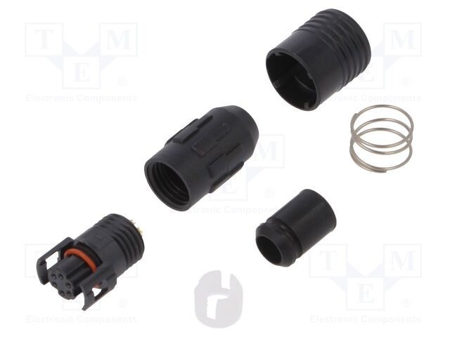 Conector circular HR30 push-pull 2A aurit lipire PIN 6 HIROSE