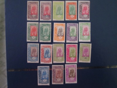 SOMALIA COLONIE FRANCEZA SERIE MNH/MH=260 foto