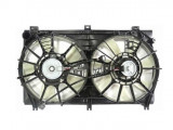 GMV radiator electroventilator Lexus GS, 2012-, GS350, motor 3.5 V6, benzina, cutie automata, cu AC, 355/355 mm; 3 pini; cu modul de control electron, Rapid