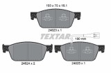 TEXTAR 2462301 Q+ set placute frana,frana disc