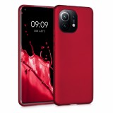 Cumpara ieftin Husa pentru Xiaomi Mi 11, Silicon, Rosu, 54189.36, kwmobile, Carcasa