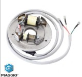 Magnetou (stator aprindere) original Piaggio Ape Car P2 - MP501 - P601 - TM (09-) - TM P602 - P703 (84-) 2T AC 220cc - 3 fire