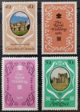 BC521, Grenada si Antigua, 2 timbre castele familia regala britanica