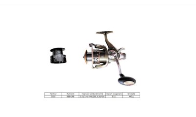 Mulineta COOL ANGEL YL.X-K5000, 9 Rulmenti, Baitrunner, foto