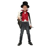 Costum magician cu accesorii pentru copii 120-130 cm 5-7 ani, Kidmania