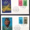 Germania 1968 - Jocurile Olimpice - Mexico City, 3 FDC-uri, set complet, 2 Poze