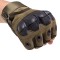 Manusi de lucru/bicicleta fara degete cu protectie militara