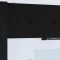 vidaXL Dulap suspendat de bucătărie cu raft Negru 60 x 31 x 80 cm 885046