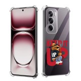 Husa antisoc pentru oppo reno12 pro, airbag pro, clear, keep it up