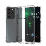 Husa Rezistenta Wozinsky Anti-Soc Cu Protectie De Grad Militar Pentru Samsung Galaxy S21 Ultra 5G Transparenta 9111201923355