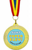Medalie super elev + Snur tricolor