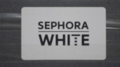 CARD DE FIDELITATE - SEPHORA WHITE - REDUCERE 10 % - FOLOSIT. foto