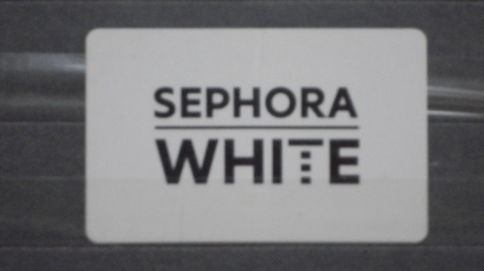 CARD DE FIDELITATE - SEPHORA WHITE - REDUCERE 10 % - FOLOSIT.