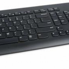 Kit tastatura si mouse wireless Lenovo 4X30M39458 (Negru)
