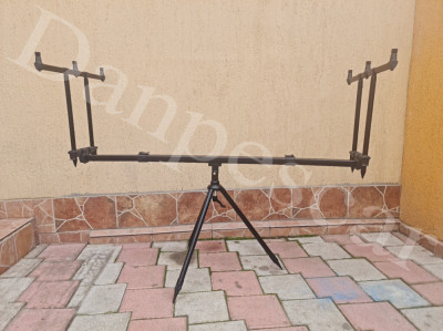 Rod pod FL pentru 3 lansete Tripod 360 grade model 141 foto