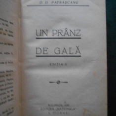 D. D. PATRASCANU - UN PRANZ DE GALA (1929)