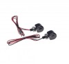 Semnalizari Moto LED Mini E24, Filet M8, Aluminiu, Set 2 Bucati, Universal