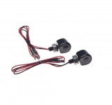 Semnalizari Moto LED Mini E24, Filet M8, Aluminiu, Set 2 Bucati, Universal