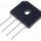 Punte redresoare monofazată ONSEMI 800V 6A plată GBU THT