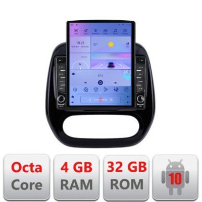 Navigatie Renault Captur 2013-2020 Android radio gps internet Lenovo Octa Core 4+64 LTE KIT-captur-v2+EDT-E709 CarStore Technology foto