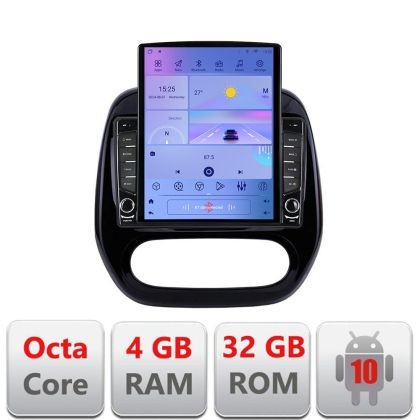 Navigatie Renault Captur 2013-2020 Android radio gps internet Lenovo Octa Core 4+64 LTE KIT-captur-v2+EDT-E709 CarStore Technology